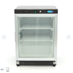  Καταψύκτης - 200L - Μαύρο - με γυάλινη πόρτα